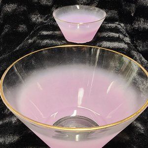 Purple Frosted Blendo Chip and Dip Set - Beautiful